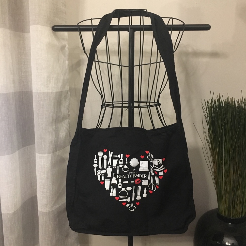Sephora Beauty Insider Black Tote Bag